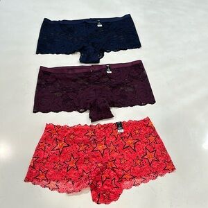 3 Pairs Torrid Cheeky Panties Size 2 NEW WITH TAGS